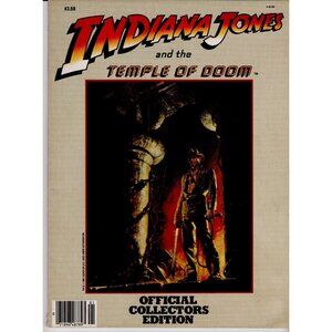 Indiana Jones Temple of Doom Official Collector’s Edition Magazine 1984